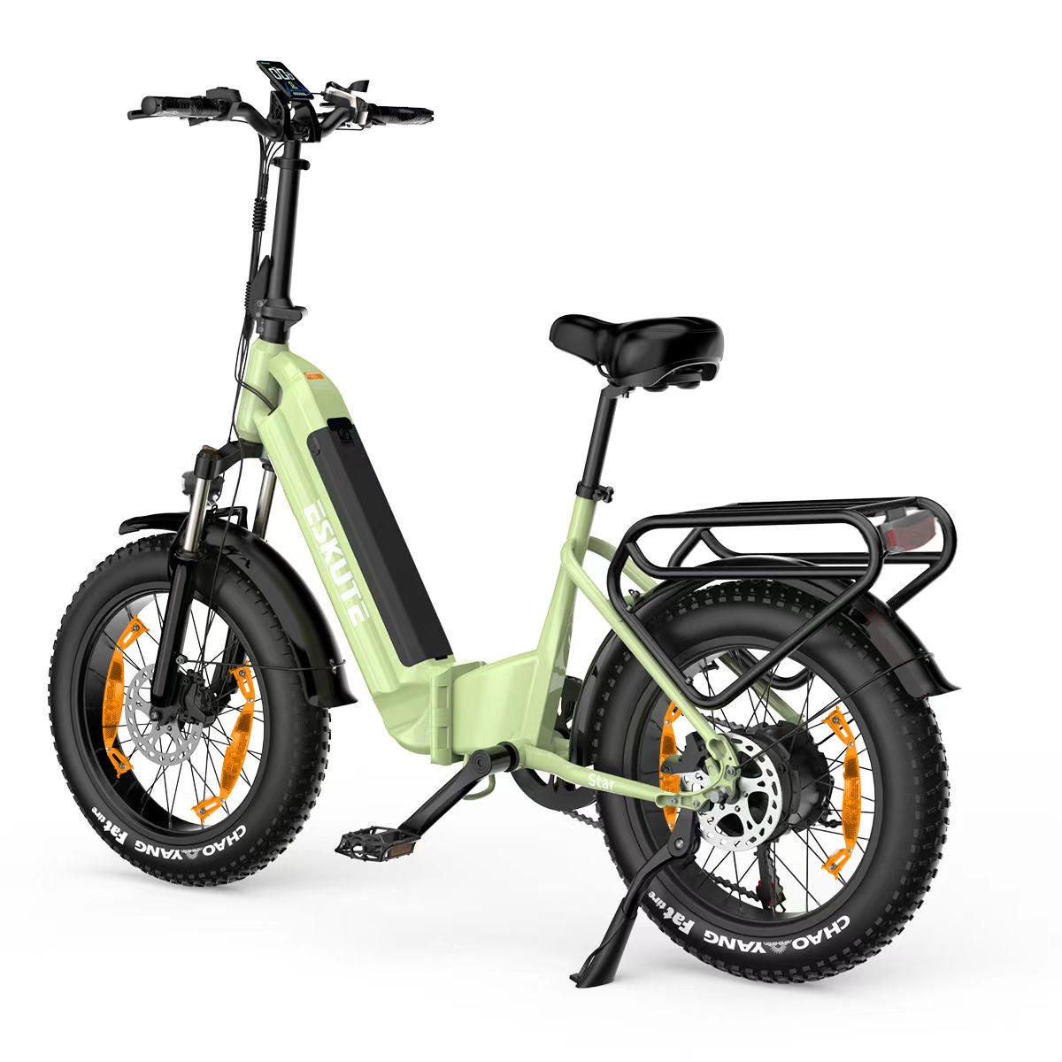 ESKUTE Star sulankstomas elektrinis FAT dviratis