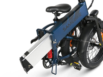 SAMEBIKE RS-A02 Pro Dvigubos Amortizacijos Sulankstomas Visureigis Elektrinis Dviratis