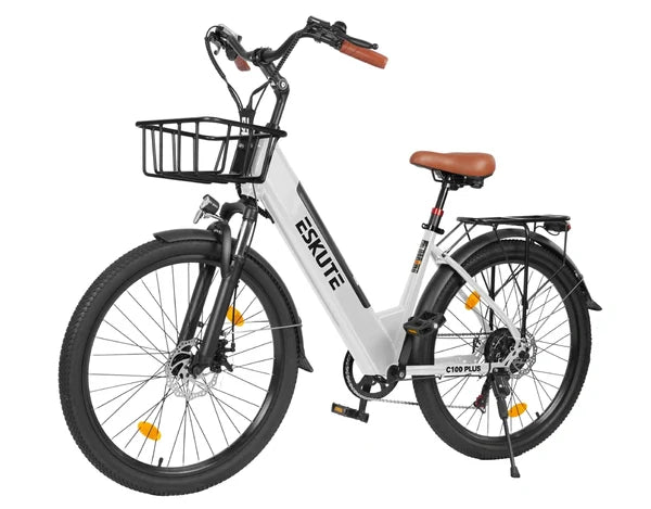 ESKUTE C100 Plus elektrinis miesto dviratis