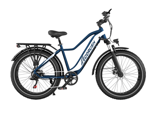 ECORUSH ECO R1 elektrinis dviratis su aukštu rėmu