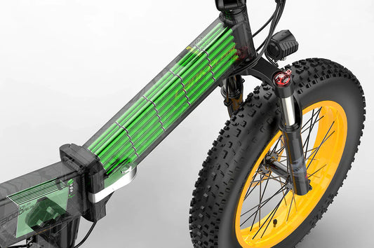 LANKELEISI X3000PLUS 48V 17.5AH elektrinio dviračio akumuliatorius