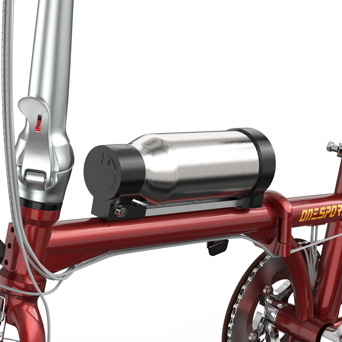 ONESPORT OT02 Pro nuimamos baterijos detalė