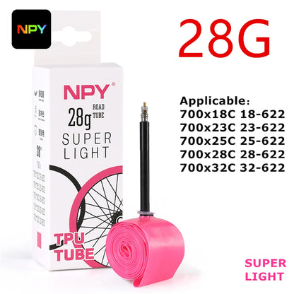 NPY Ultralight TPU Vidinė Padanga 700c – 45 / 65 / 85 mm Presta