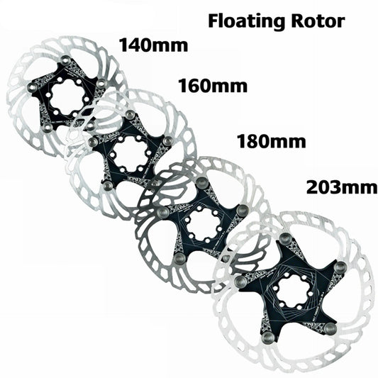 ZRACE Plaukiojantis Diskinis Stabdžių Rotorius – 140 / 160 / 180 / 203 mm