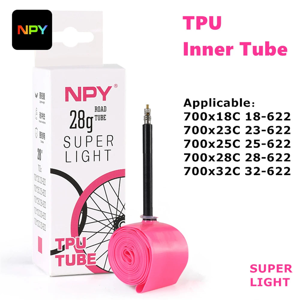 NPY Ultralight TPU Vidinė Padanga 700c – 45 / 65 / 85 mm Presta