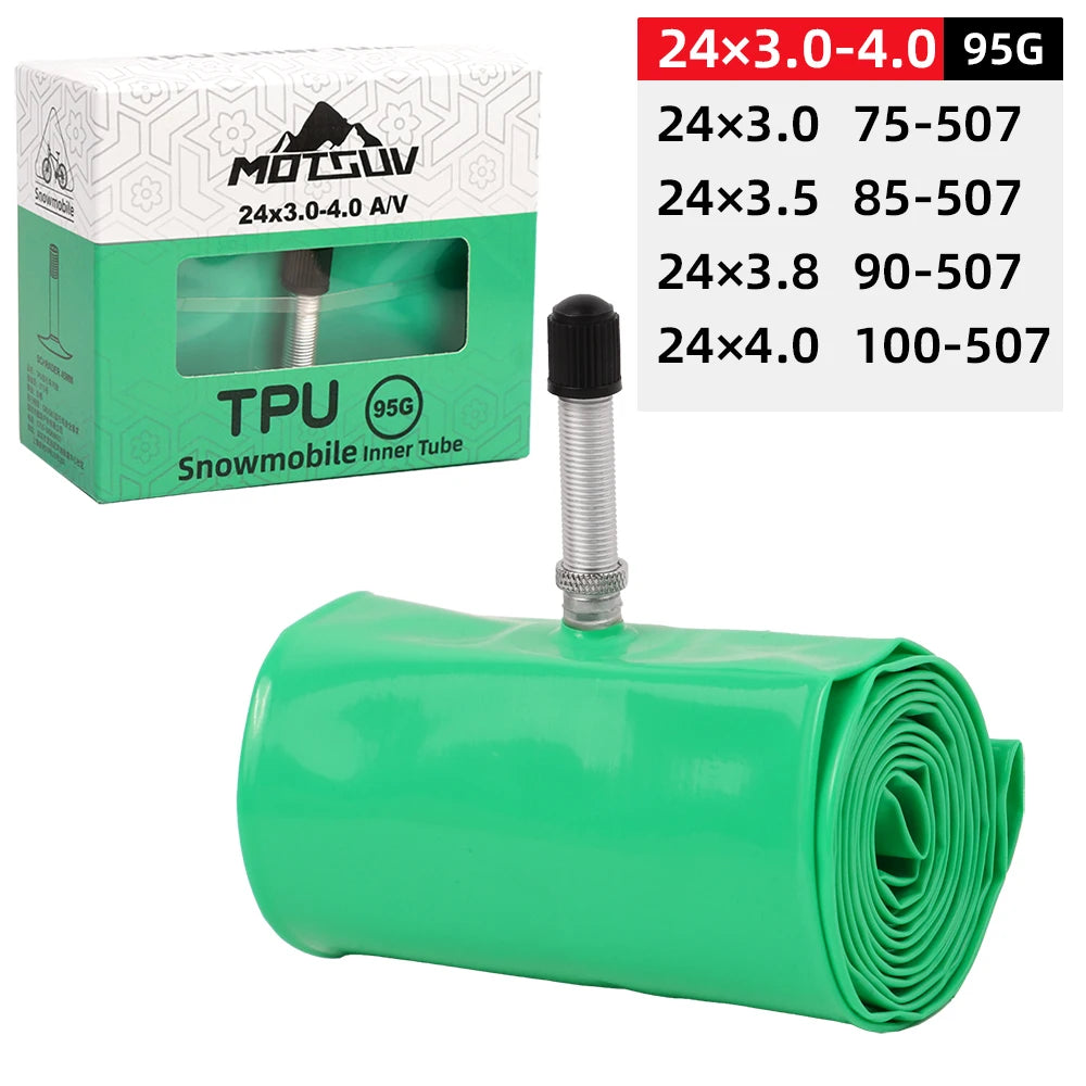 Ultralight TPU Dviračio Vidinė Padanga – 20" 24" 26" 27.5" 29" x 3.0–4.0