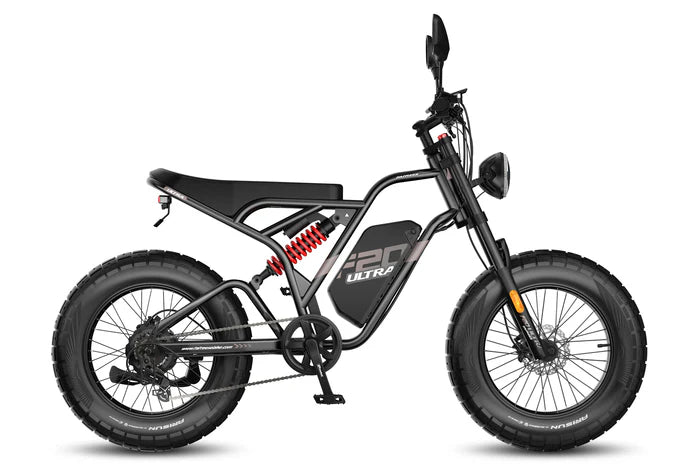 Fafrees F20 Ultra Fat-tire elektrinis motociklas: atnaujinta versija