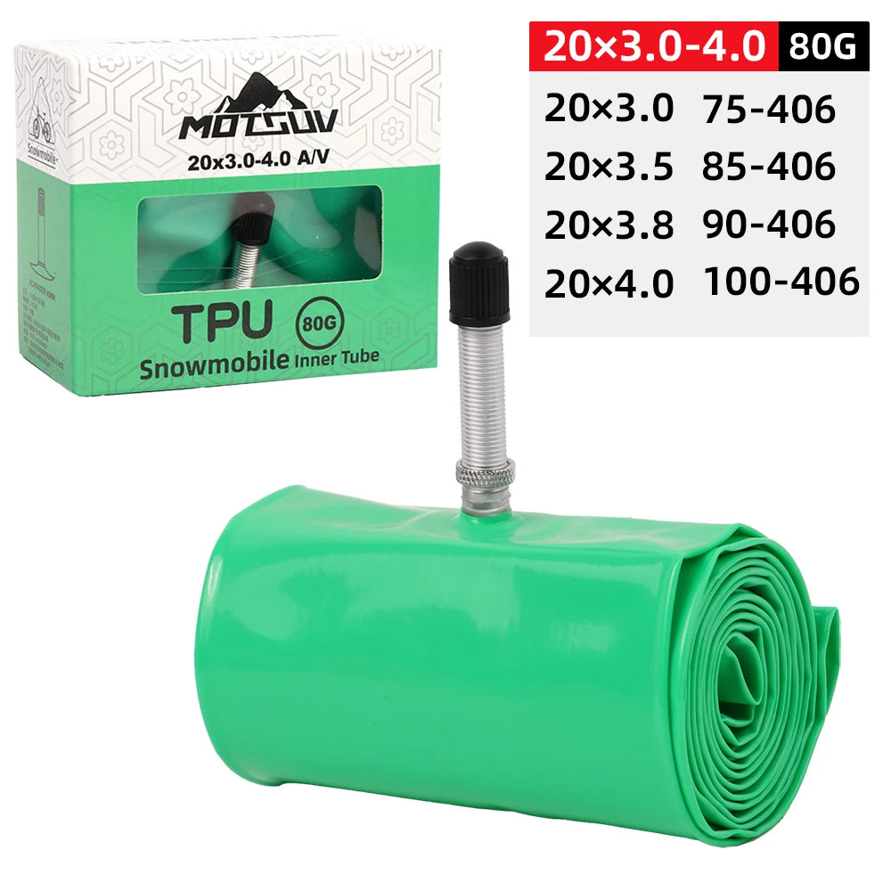 Ultralight TPU Dviračio Vidinė Padanga – 20" 24" 26" 27.5" 29" x 3.0–4.0