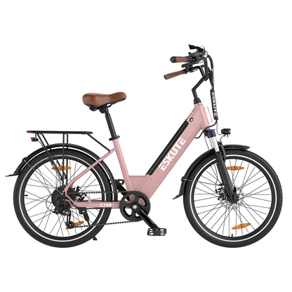 ESKUTE C100 Komforto Elektrinis Dviratis