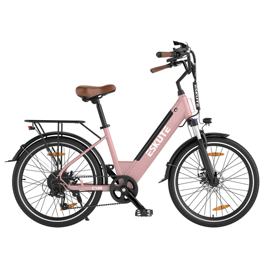 ESKUTE C100 Komforto Elektrinis Dviratis