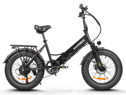 SAMEBIKE LOTDM200-II 750W sulankstomas elektrinis  dviratis su Žemu Rėmu