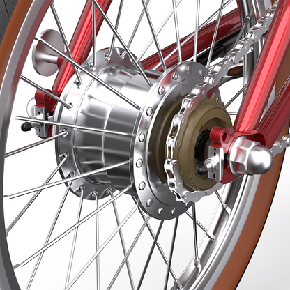 OneSport OT02 Miesto elektrinis dviratis kasdieniam naudojimui