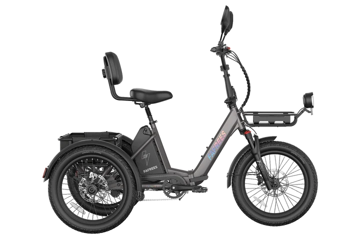 FAFREES F20 Mate II – Patogus elektrinis triratis su iki 100 km nuvažiuojamu atstumu