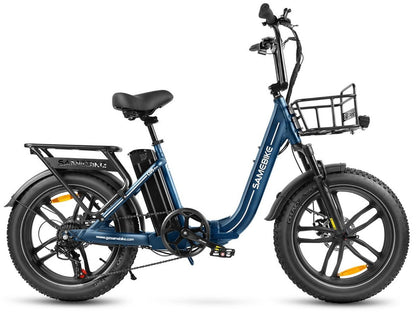 SAMEBIKE C05 Pro laipsniškas sulankstomas riebalų padangų elektrinis  dviratis