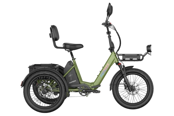 FAFREES F20 Mate II – Patogus elektrinis triratis su iki 100 km nuvažiuojamu atstumu
