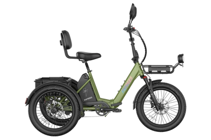 FAFREES F20 Mate II – Patogus elektrinis triratis su iki 100 km nuvažiuojamu atstumu