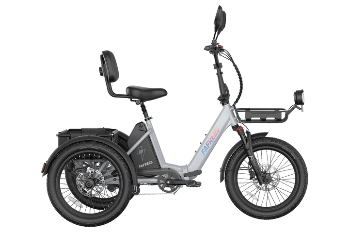 FAFREES F20 Mate II – Patogus elektrinis triratis su iki 100 km nuvažiuojamu atstumu